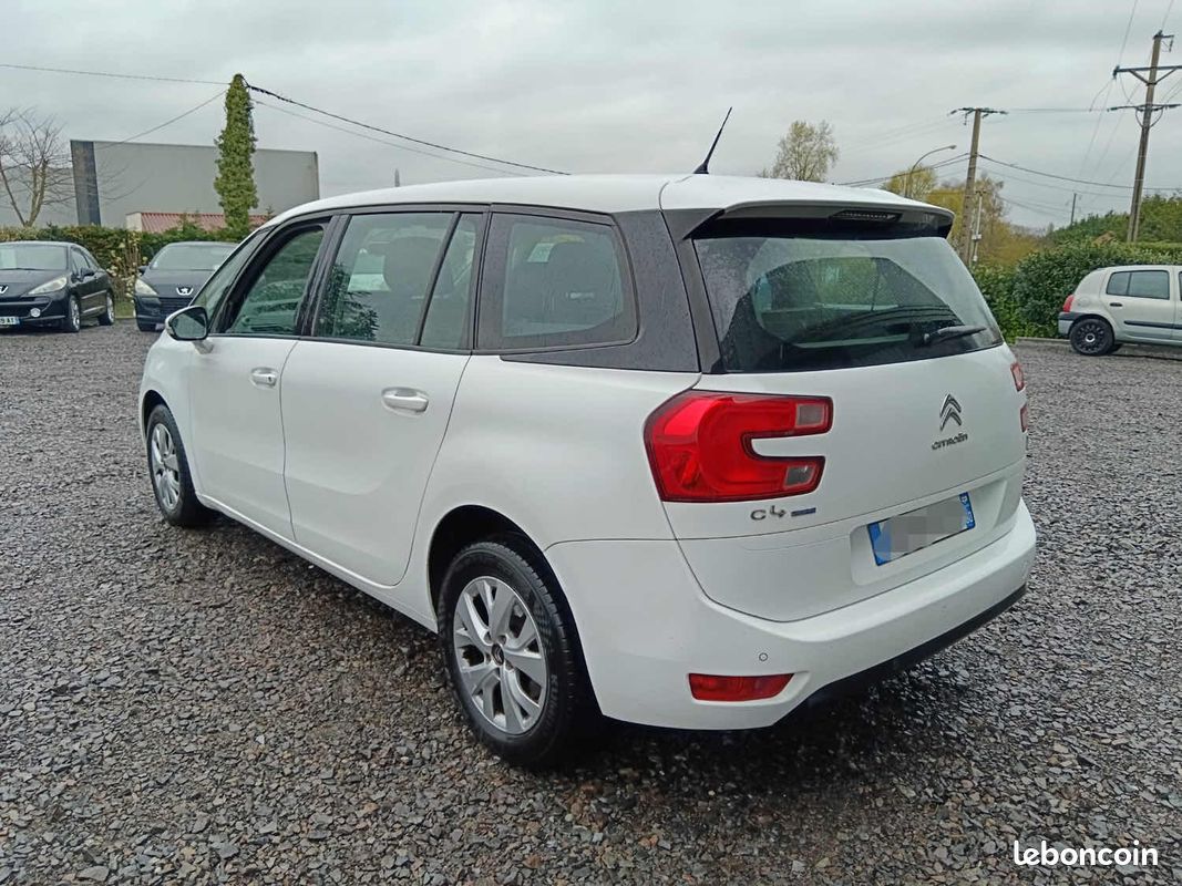 CITROEN GRAND C4 PICASSO 7 PLACES 1.6 BLUEHDI / DISTRIBUTION NEUVE / CT OK / Suivi Citroën (image 4)