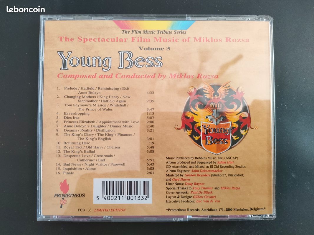 Young Bess - Miklos Rozsa (image 2)
