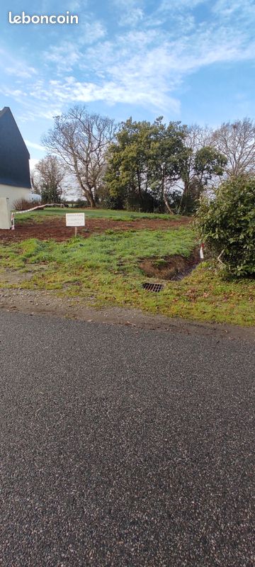 Terrain constructible 1022 m2 Crossac