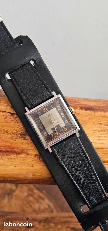 Montre Femme JUDEX Art Déco - Mécanique Manuelle, Boîtier Argenté, Ne Fonctionne Pas (balancier Libre)