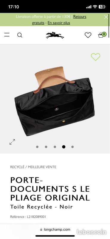 Porte-documents Longchamp (image 1)