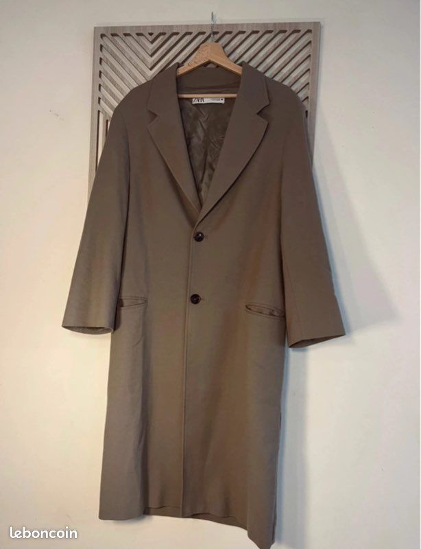 Manteau Zara 60% Laine Vêtements