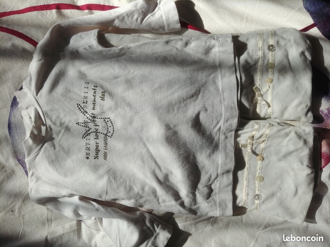 Ensemble pantalon tee shirt 15 mois (image 1)