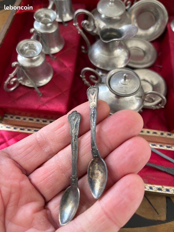 Jouet Ancien - Dinette Les 3 Vedettes - Plastique Et Alu Avec Boîte D'Origine