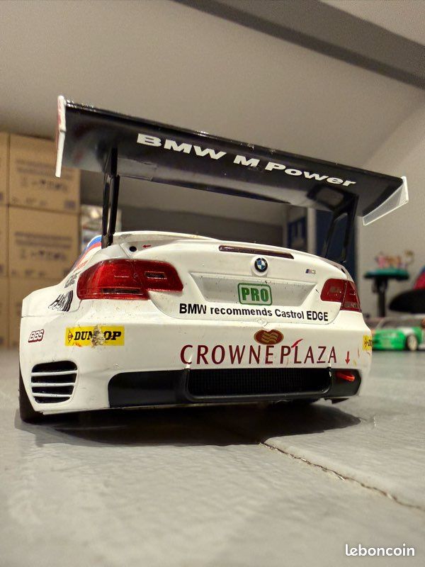 Slot car Scaleauto BMW M3 GTR GT2, N° 56, Le Mans 2011. Échelle 1/24 (image 3)