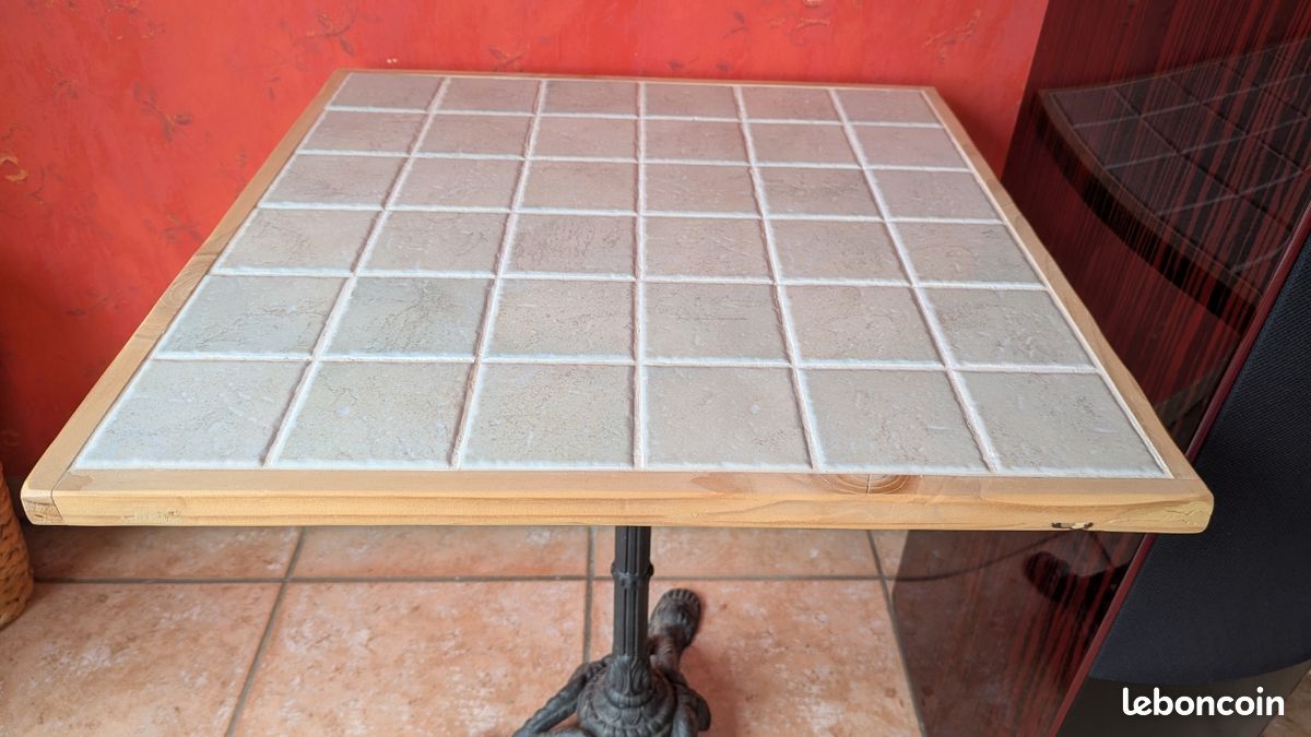 Petite table fer forgé (image 3)