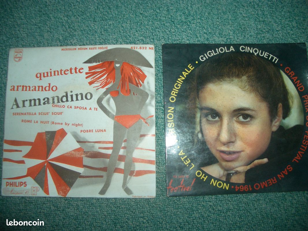 Lot disco vinyle italie (image 3)