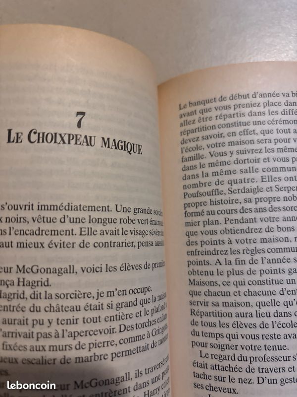 Livre Harry potter 1 (image 3)