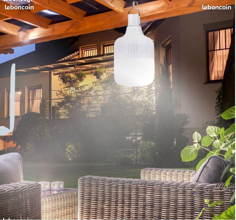 Lampe Support Bouteille LED, Luminaire Extérieur Résistant à L'eau