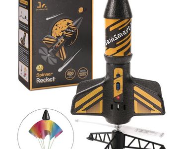 Fusée Avec Parachute LED - Jeu Éducatif Science En Plein Air Pour Enfants Et Famille