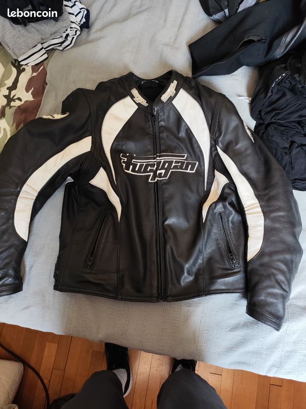 Furygan Veste Moto Occasion Blouson Moto Cuir Furygan Équipement Moto
