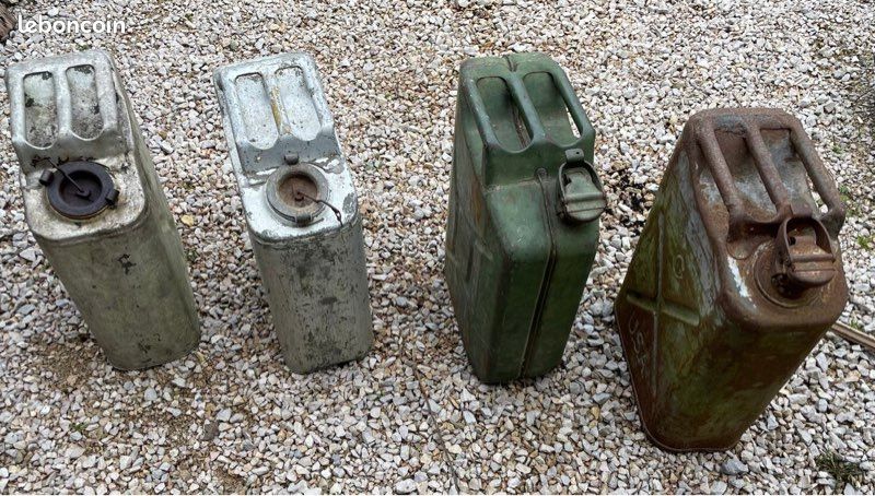 Bidon jerrican carburant bricolage militaire armée ww2 ? (image 3)