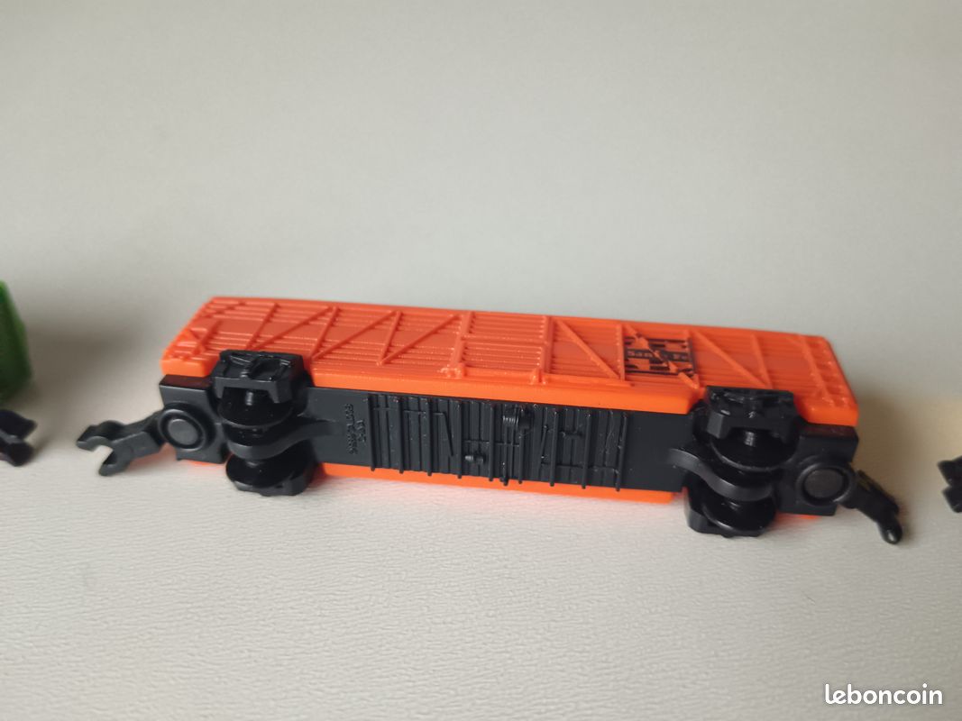 Train Miniature Santa Fe - Micro Machines Galoob 1989, époque Pionnier