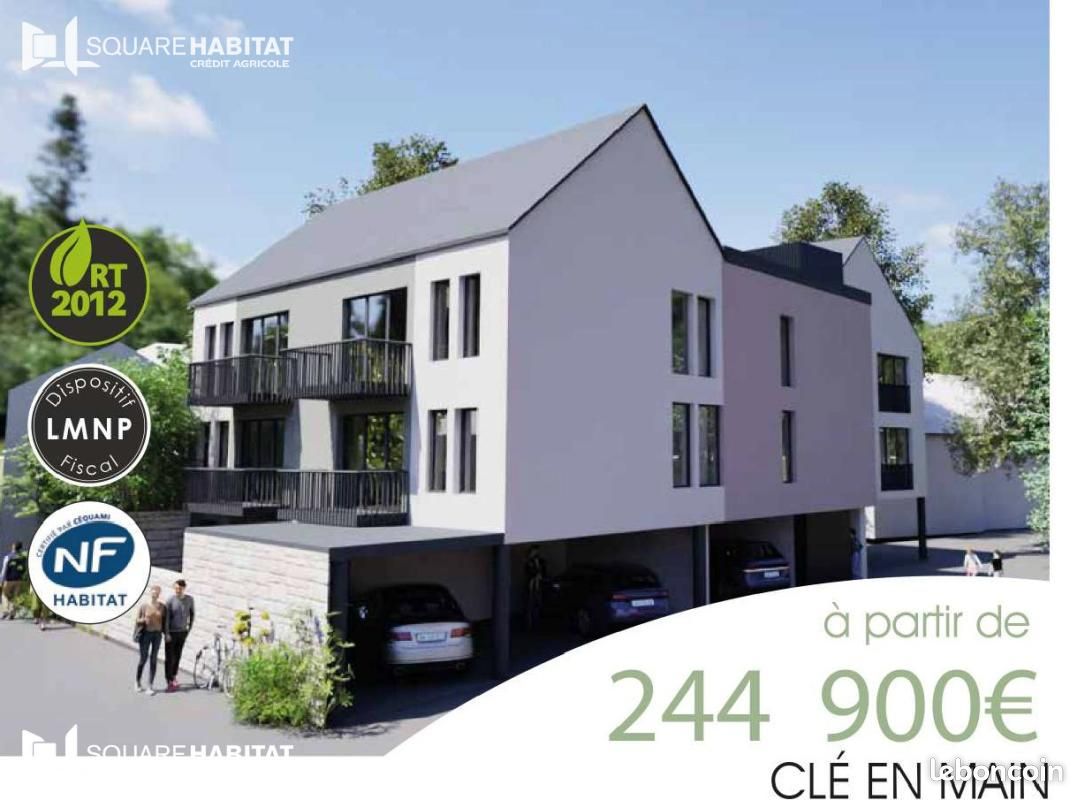 Appartement 3 pièces 74 m² · à Saint-Renan · 74 m² · 317 900 €
