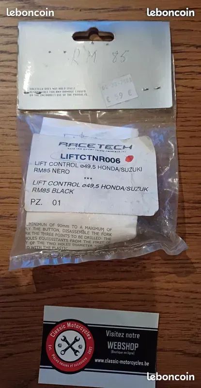 Nouveau kit départ diam 49.5 mm MX Lift control Racetech HONDA CR 80 1997-2002 HONDA CR 85 2003-2007 HONDA CRF 150R 2007-2023 (image 2)