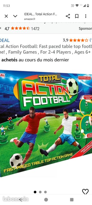 TOMY Xtreme Goal – Jeu De Foot Interactif Avec Gardien Sauteur Et Levier De Tir Réglable | Dès 4 Ans | Sans Piles | 2-4 Joueurs