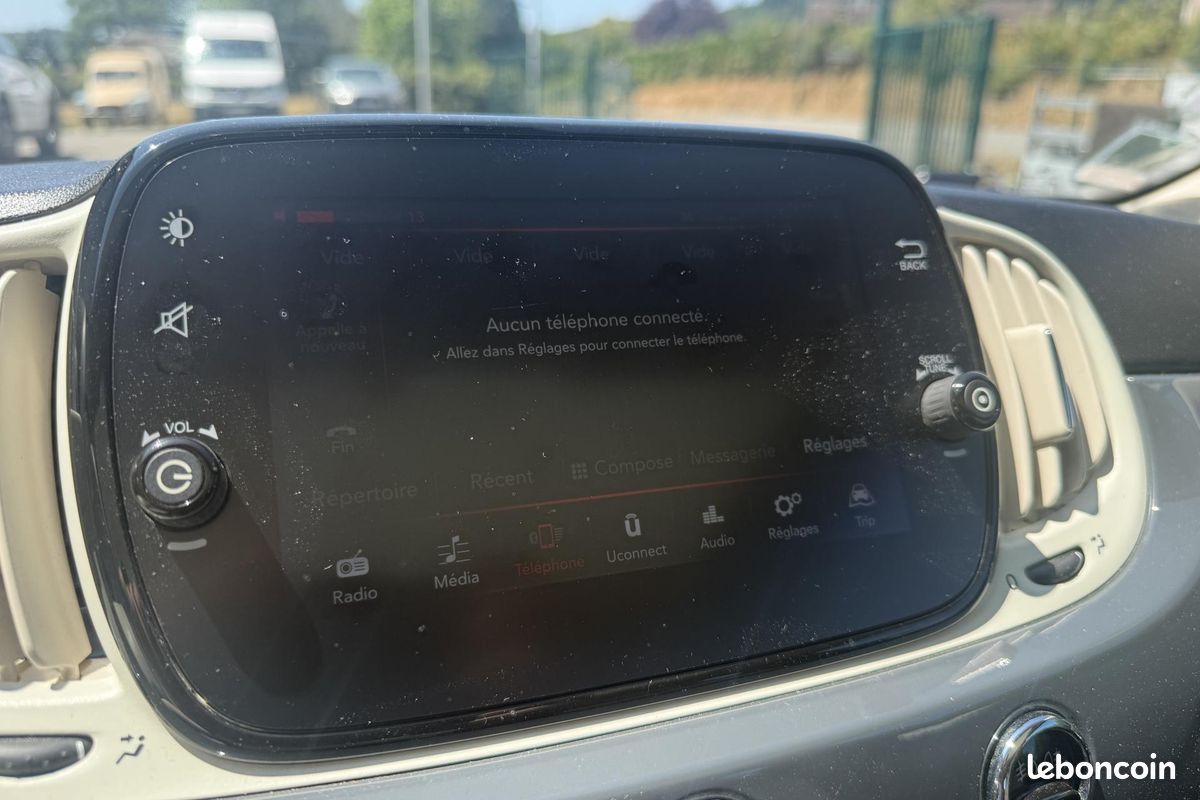 FIAT 500 Fiat 1.2i - 69 BERLINE Lounge PHASE 2 (image 12)