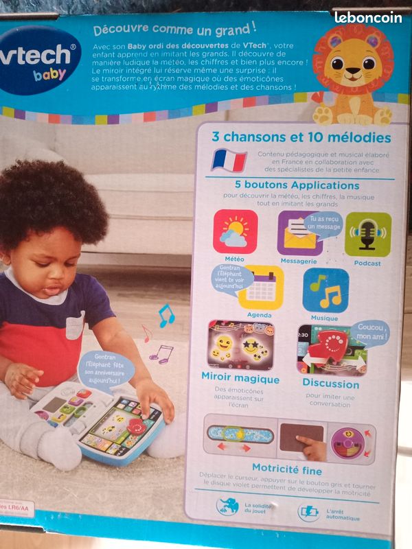 Baby ordi des découvertes Vtech (image 2)