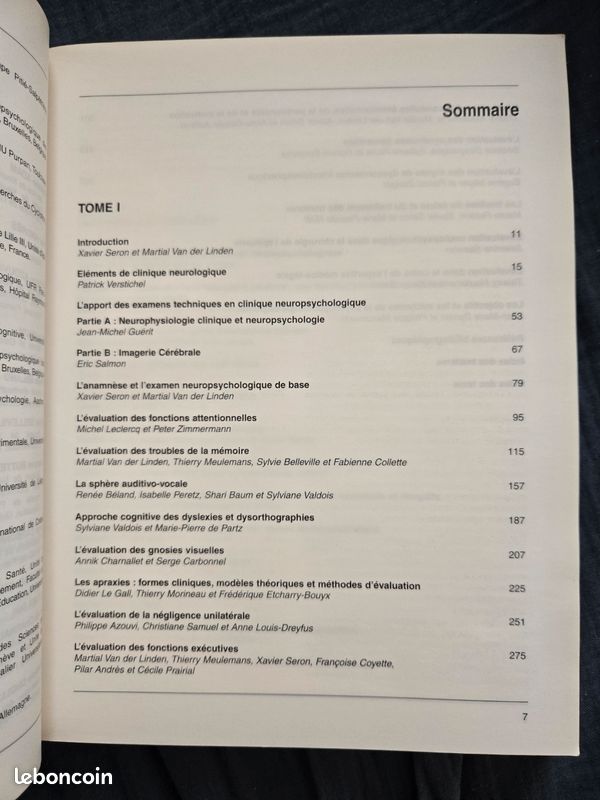 Traité de neuropsychologie clinique (image 2)