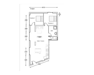 Appartement 320 000 € - 85 m²