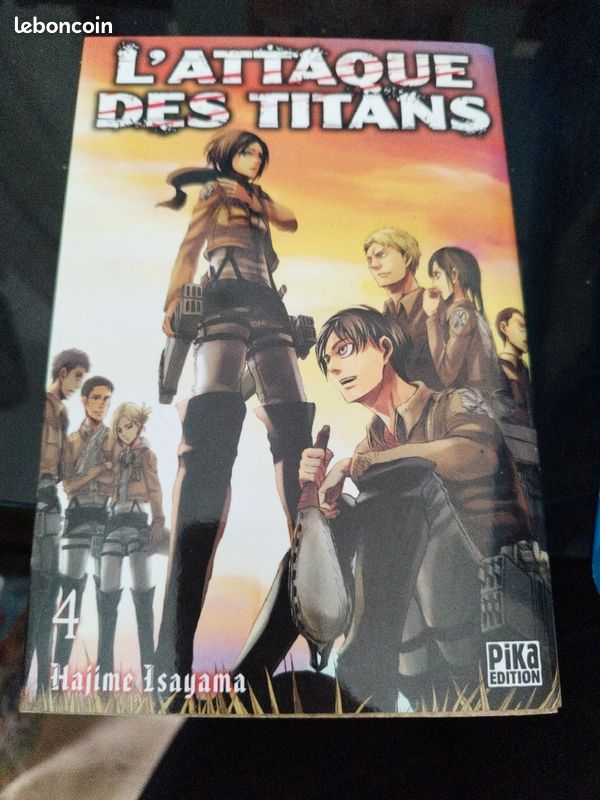 Tome 4 de l'attaque des titan (image 1)