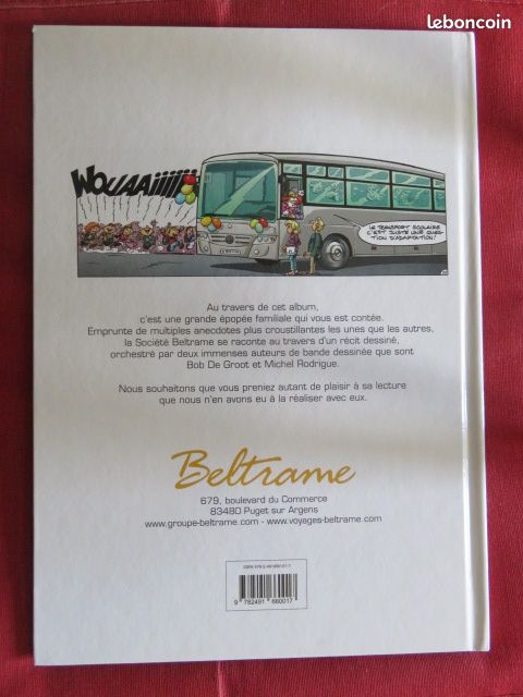 BD2613 - DE GROOT - RODRIGUE Beltrame, le Spectre des Autocars Ed. Rayclame 2020 Comme Neuf (image 4)