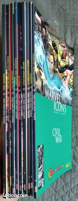 Marvel Icons hors série numéros 1 à 6, 8, 10, 17, 18 et 20 à 23 (image 2)
