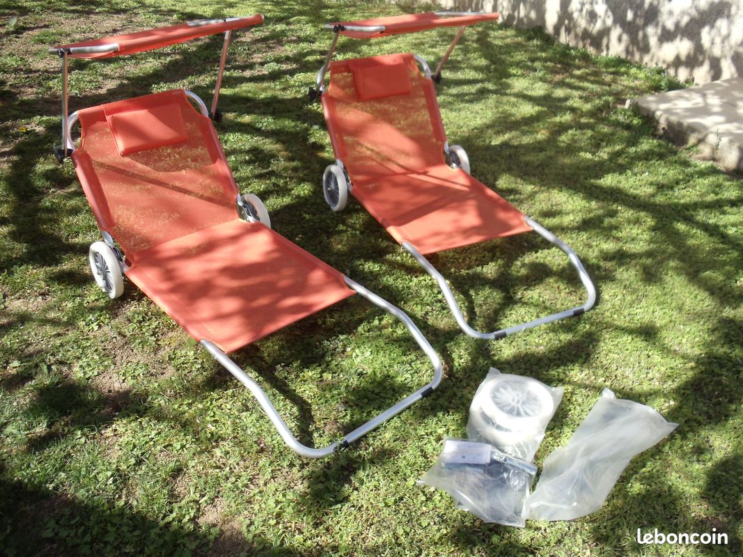 Vends transats sur roues (image 4)