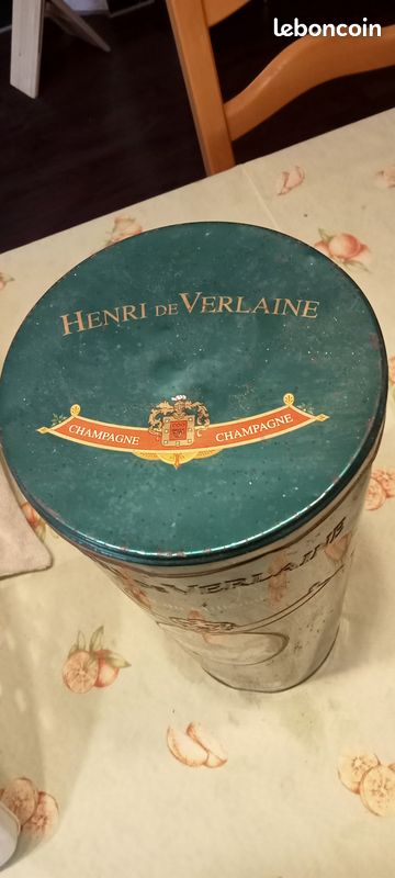 CHAMPAGNE Henri de VERLAINE BOITE EN FER (image 3)