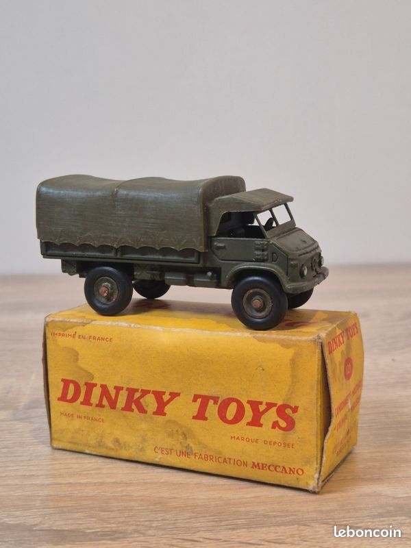 DINKY TOYS BOITE Vide Repro Copy Mercedes Unimog