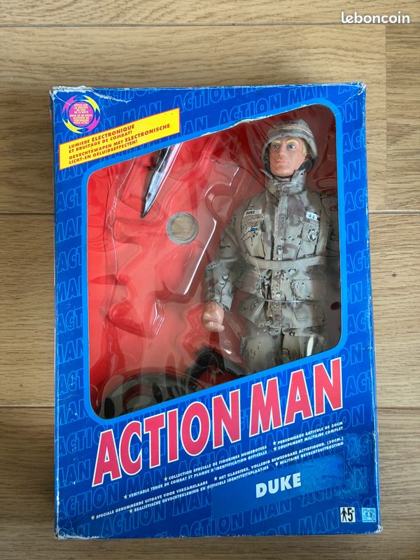 Figurine Action Man - Gi Joe - Duke - Hasbro 1992 - Jeux & Jouets