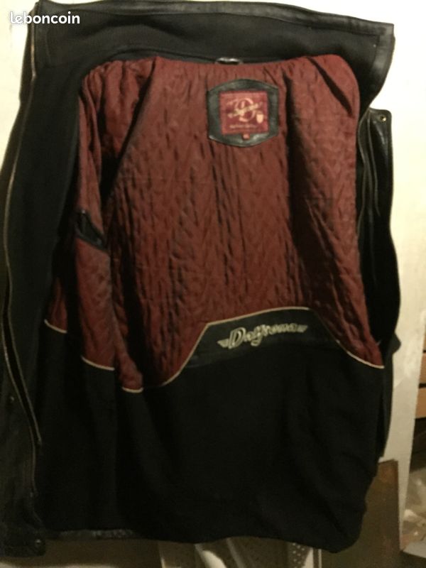 Veste cuire veritable XXL DAYTONAE (image 2)