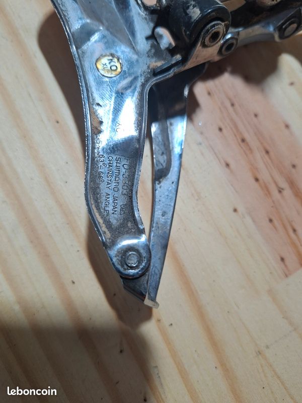 Dérailleur Avant Shimano Exage 500 EX FD-A500 - Neuf D'origine - Argent - Brasé