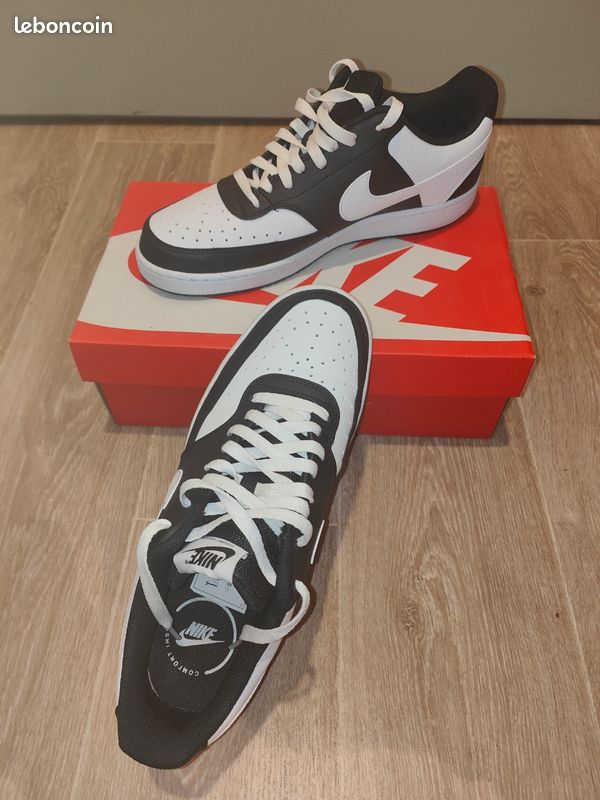 Nike court vision noir et blanc (image 6)