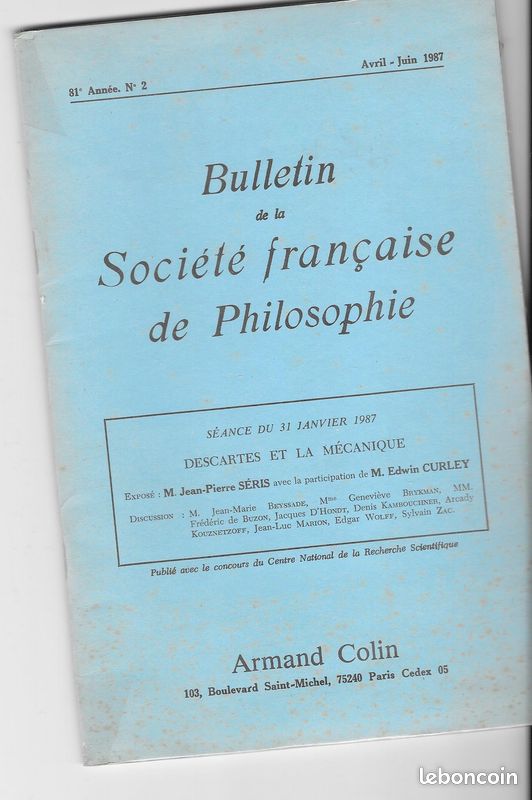 Descartes et la mécanique (image 1)