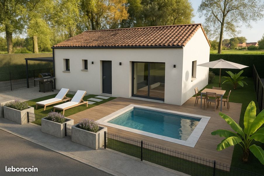 Maison 3 pièces 70 m² · à Saint-Brès · 70 m² · 302 300 €