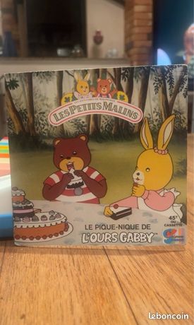 Les petits malins l'ours Gabby Bandai 1985 neuf mais ne fonctionne pas
