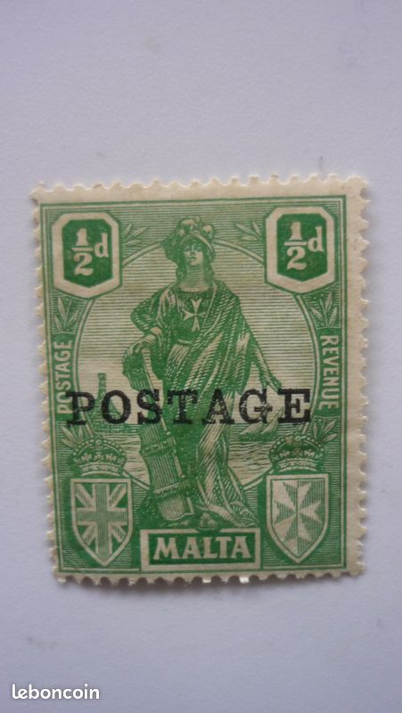 Timbre Gdansk 1920 Allemagne – Surcharge 22a Avec Charnière, Pour Collectionneurs, Qualité PROPHILA Garantie
