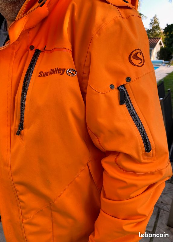 Sun Valley Manteau Homme Ski Blouson Homme Estrym Marine SUN