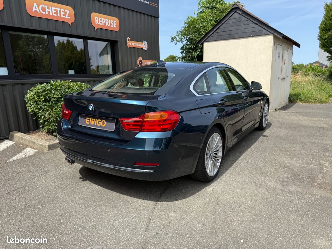 Bmw serie 4 gran-coupe 2.0 420d 190ch luxury a xdrive / camera de recul (image 2)