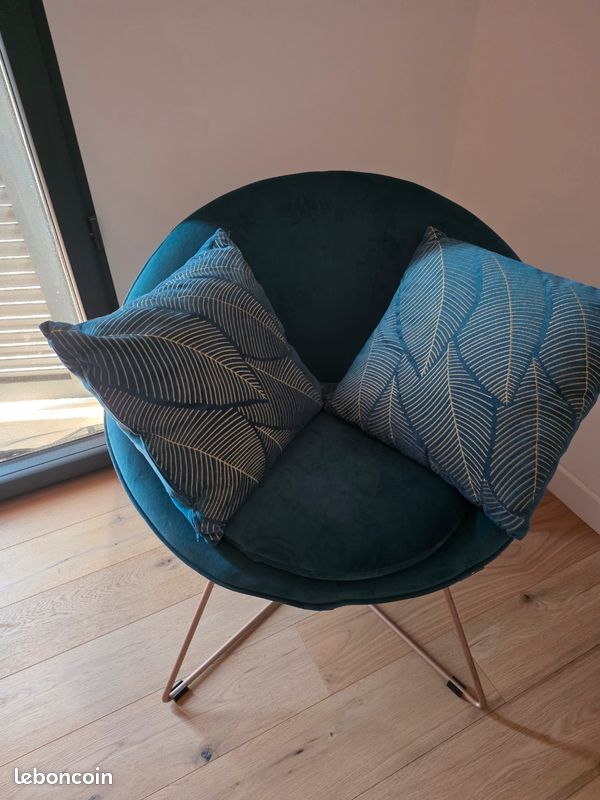 Fauteuil bleu (image 3)