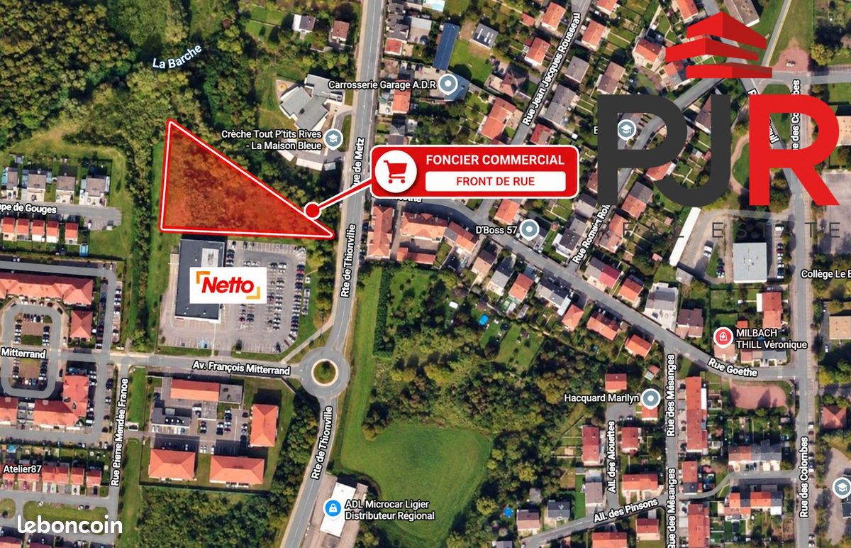 Terrain 3745 m² · à Maizières-lès-Metz · 3 745 m² · 400 000 €