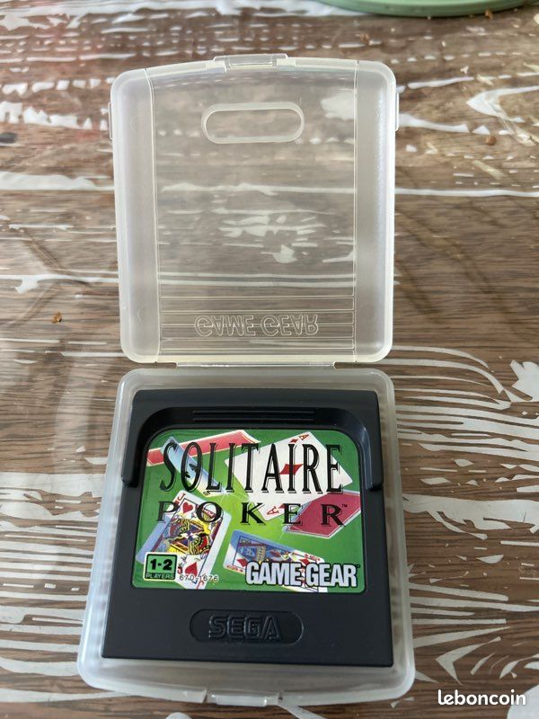 Solitaire poker - GameGear - Jeux vidéo