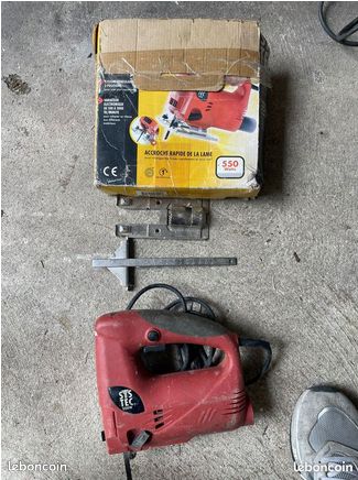 Scie sauteuse SYS TEC 550W avec accessoires et boîte d’origine (image 1)