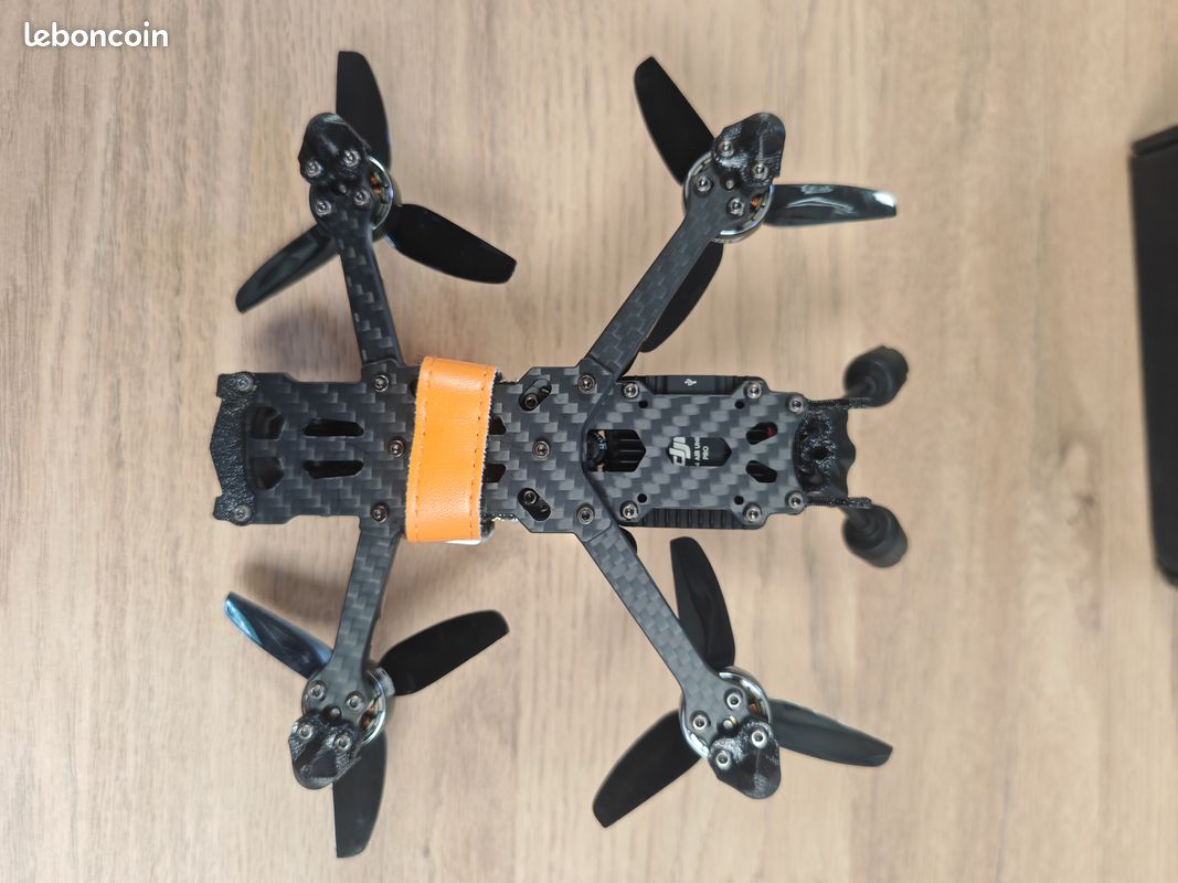 [NEUF] Lot FPV Drone DeepSpace Seeker 3 DJI O4 Pro + 9 LiPo + Hélices (image 10)