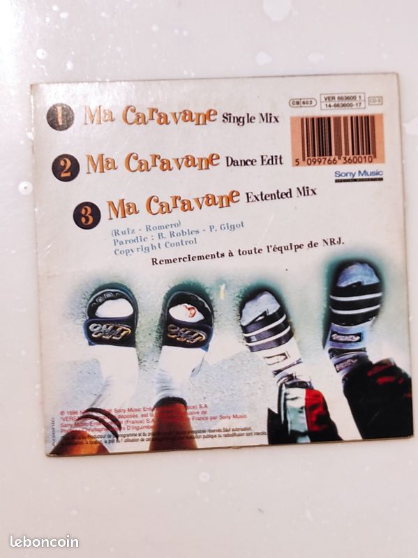 CD single - Le festival Robles - Ma caravane (image 2)
