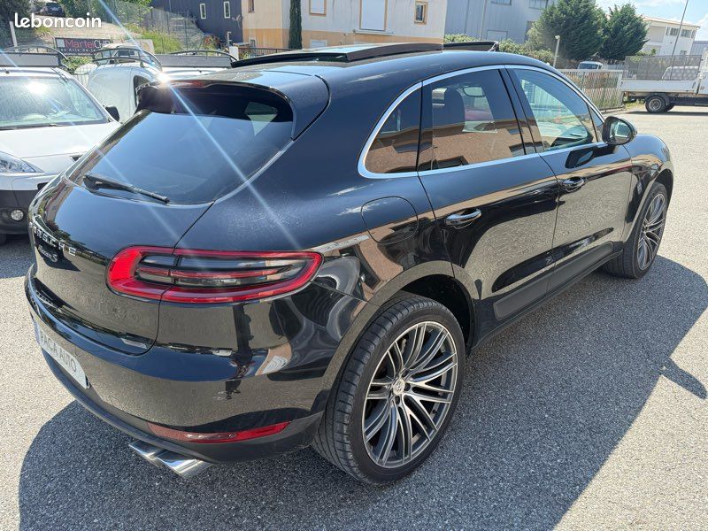 Porsche macan s 3.0l 258 cv / toit ouvrant / pack sport + / phares pdls / échappement sport / sono bose / … (image 3)