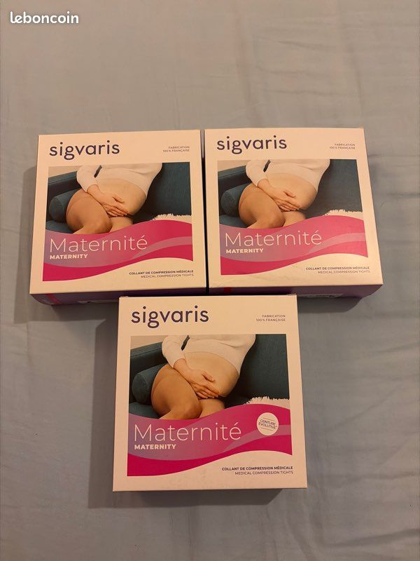 Collants de contention de grossesse neufs Taille L Nude (image 1)