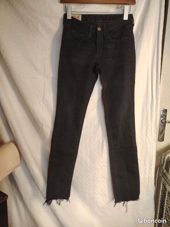 Jeans Femme Le Temps Des Cerises Taille 34 Bleu Foncé - Occasion Parfait état