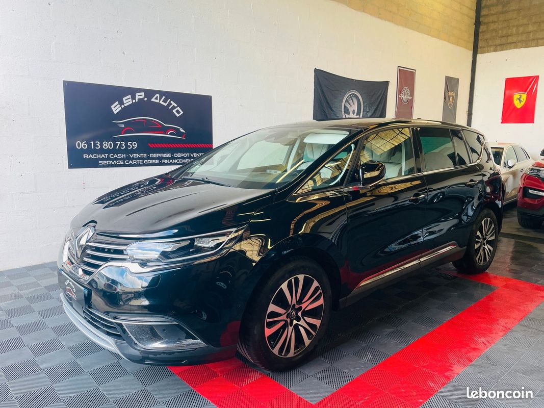 RENAULT Espace V DCI 190 EDC INITIAL PARIS 4 CONTROL EDC 7 PLACES CARPLAY / CUIR CHAUFFANT MASSANT (image 1)